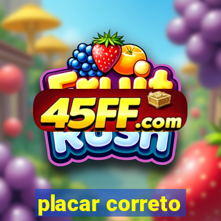 placar correto